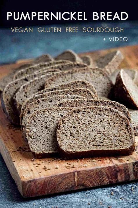 Brush the egg wash over the tops of the bagels and top with desired toppings. Homemade Gluten Free Sourdough Pumpernickel Bread (Vegan ...