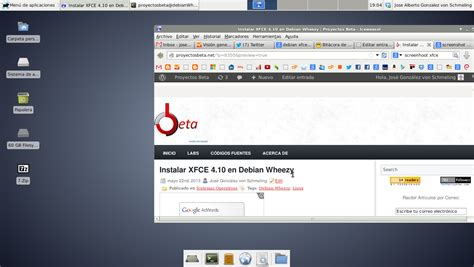Instalar Xfce 410 En Debian Wheezy Proyectos Beta