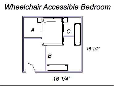 When living with a disability, comfort and accessibility is key. ADA/Universal Design: What size is a wheelchair accessible ...