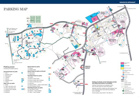 Kent State University Campus Map