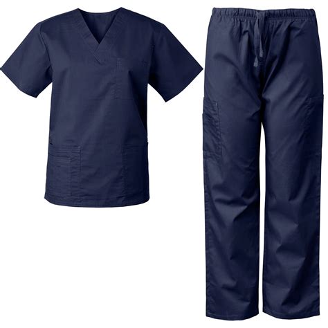 2019 Summer Medical Scrubs Set Multi Color Top And Pants Hospital Uniform