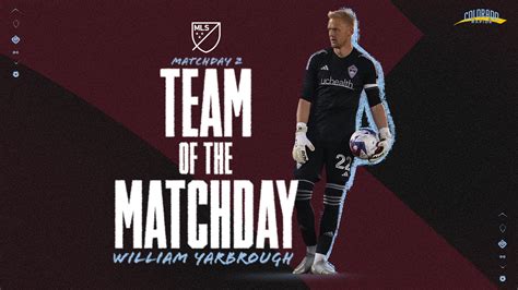 William Yarbrough Earns Team Of The Matchday Honors For Shutout