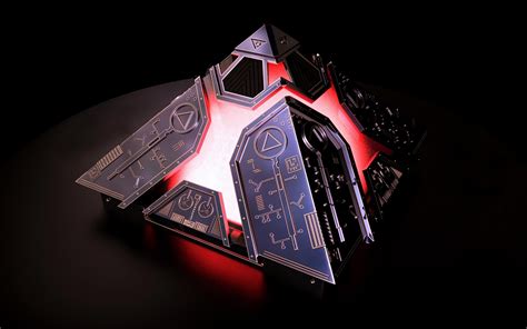 My Imagining Of A Sith Holocron R3dmodeling