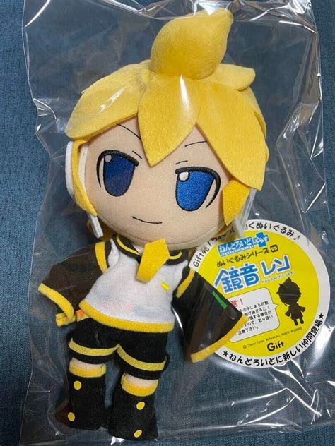 Nendoroid Plus Vocaloid Plush Doll Series 05 Len Kagamine Stuffed Toy T Used Ebay