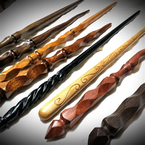 Your Magic Wand Basic Custom Made Just For You Solid Wood Wands