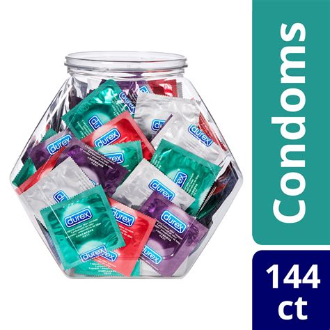 Durex Variety Bulk Condom Fish Bowl Exciting Mix Of Sensation And