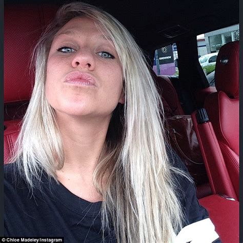 Chloe Madeley S New Selfies Show Her Six Pack In Skimpy Underwear Daily Mail Online