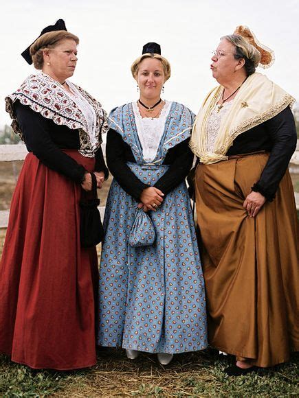 Traditional Native Dress Of French Women Traditional French Clothing Traditional Outfits