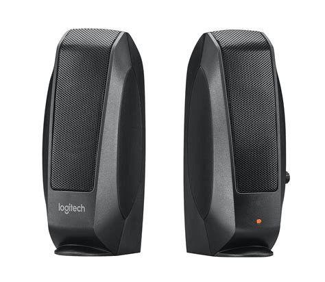 Logitech Speakers S120 Black 20 23w Rms 115w Rms X2 Shs Computer