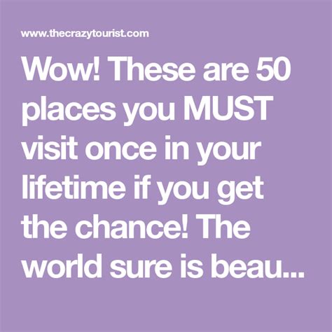 50 Most Beautiful Places In The World The Crazy Tourist Most