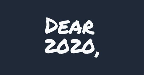 Write A Letter Dear 2020