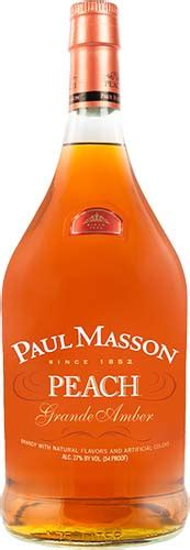 Buy Paul Masson Grande Amber Peach Brandy Bottlerover Com