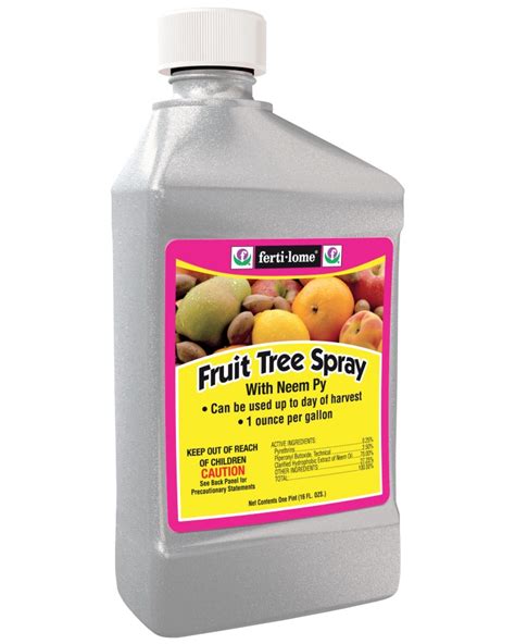 Organic Peach Tree Spray