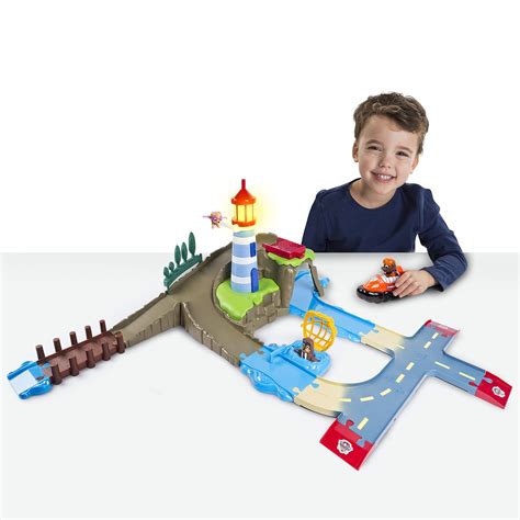 Paw Patrol Skye And Zumas Lighthouse Rescue Track Set Complete