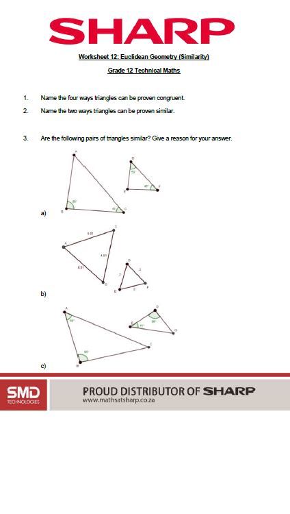 In this lesson we work with 3 theorems in circle. Grade 12 Euclidean Geometry Test 2021 : Basic Geometry ...