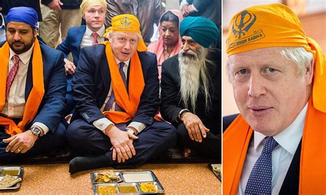 Johnson and symonds' relationship was confirmed on june 20, 2019, when a quarrel between the two led to police being. Boris Johnson dons traditional headwear as he visits Sikh ...