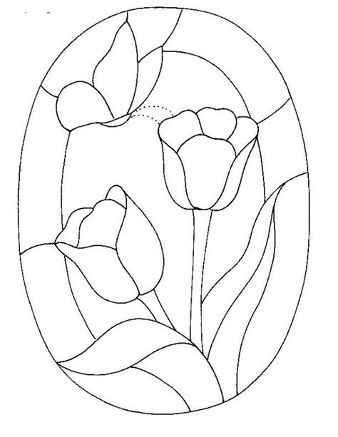 Stained Glass Patterns For Free Glass Pattern 165 Stained Glass