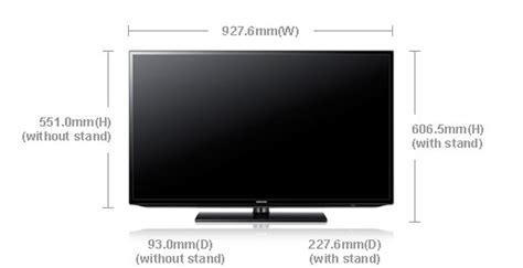 Samsung Ua40eh5006 40 Multi System Full Hd Led Tv 110 220 240 Volts