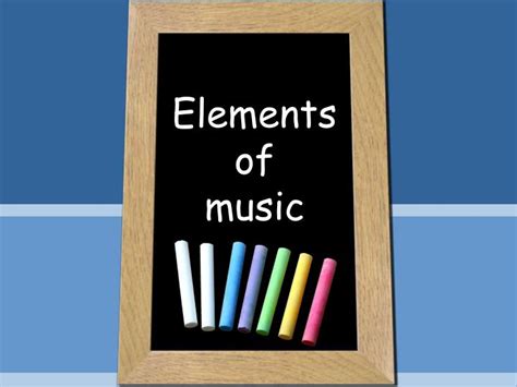 Sociology of culture soc 8090: PPT - Elements of music PowerPoint Presentation, free ...