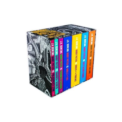Harry Potter Box Set By Jk Rowling The Complete Collection Adult