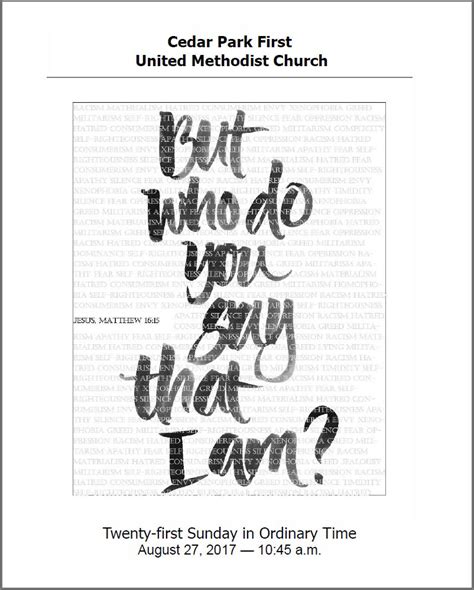 Free Printable Black And White Church Bulletin Covers