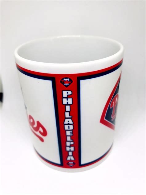 Custom Made Philadelphia Phillies Coffee Mug With Your Name