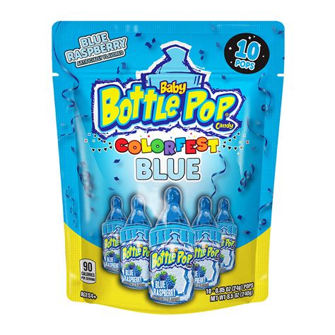 Buy Baby Bottle Pop Individually Wrapped Blue Raspberry Back To School