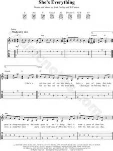 Brad Paisley Shes Everything Guitar Tab In C Major Download