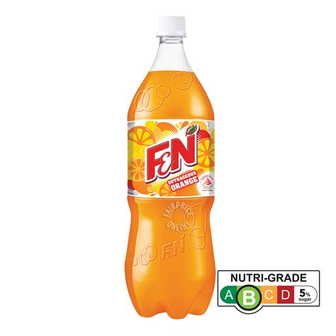 Fandn Flavoured Bottle Drink Outrageous Orange Ntuc Fairprice
