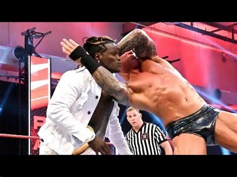 Full Match Randy Orton Vs R Truth Raw July Youtube