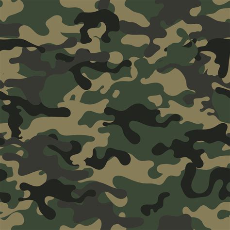 6 Green Camouflage Texture Tile Png Transparent