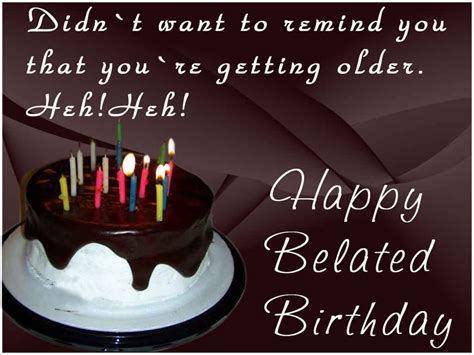 birthday belated wishes quotes the cake boutique