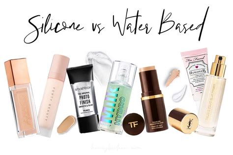 Silicone Vs Water Based Makeup Eileen Sandoval Makeup Base Water