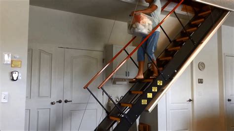Loft Centre Windsor Electric Sliding Wooden Stairway