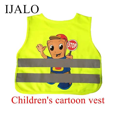 New Arrive Kids Reflective Safety Vest School Children Training