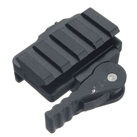 Tactical Compact Qd Quick Release Mount Adapter Fit Picatinny Weaver