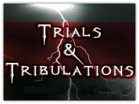 Trials And Tribulations Christian Pictures Neon Signs Trials And