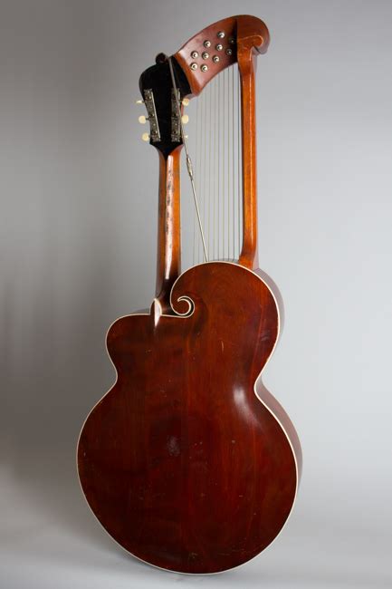 Gibson Style U Harp Guitar 1917 Retrofret