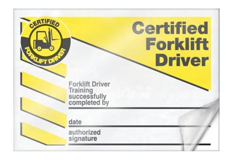 forklift certification cards lkc