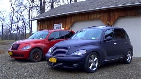 Tour Of My Modified Pt Cruisers Youtube