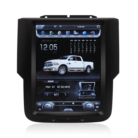 Android 81 Tesla Vertical Big Screen Car Gps Radio For Dodge Ram 1500
