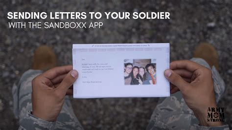Sandboxx App Letters