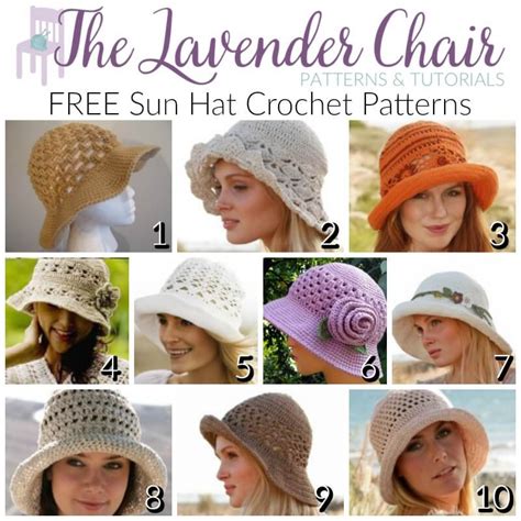 Free Summer Crochet Hat Patterns Floppy Crochet Sun Hat By Heart Hook