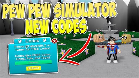 All the working codes in one list, always updated, with info about the rewards. Codes For Roblox Pew Pew Simulator | Roblox Games Free To Play Now