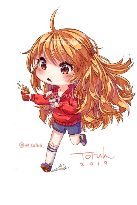 Draw You A Cute Anime Chibi Character By Tofuniisan Fiverr
