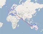 Europe over Australia [1300x1100] : MapPorn