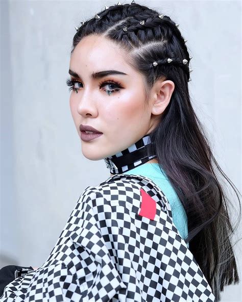 Rock Style Love Her Pearl Earrings Instagram Posts Makeup Beauty