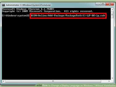 How To Change A Display Language On Windows 7 Without Vistalizator