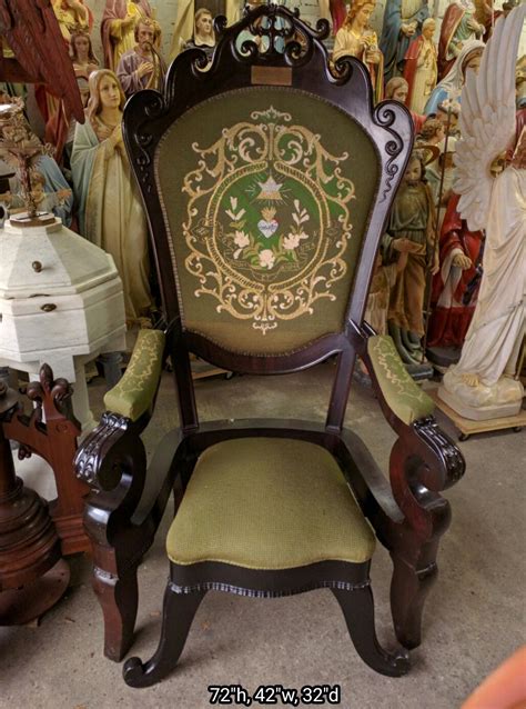Chairs Sedilia Presider - Used Church Items