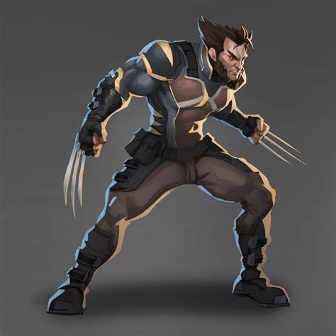 Wolverine Redesign Yishu Ci On Artstation At Artstation